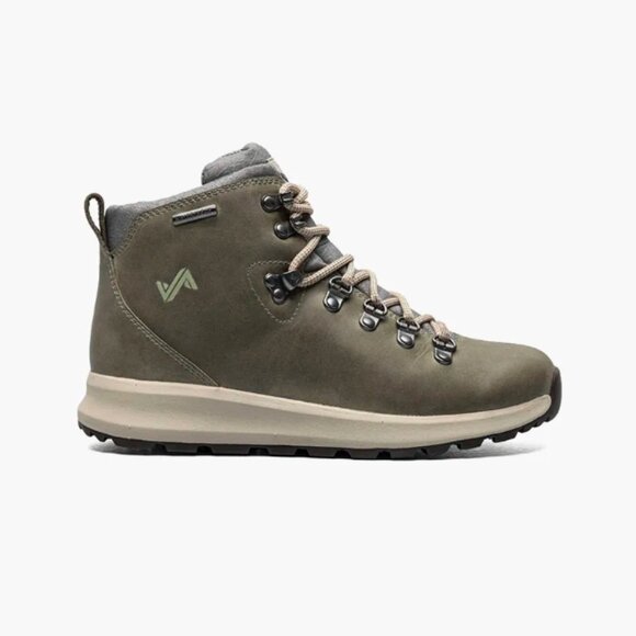 FORSAKE | Thatcher Mid Waterproof Hiking Sneaker Boot Leather | Sz 7 | Green Ash - Picture 2 of 10